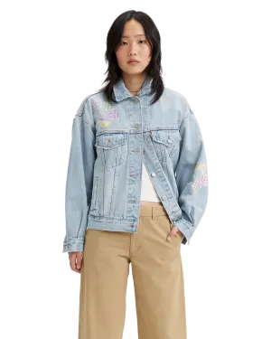 90s Trucker Jacket in Fresh As A Daisy
