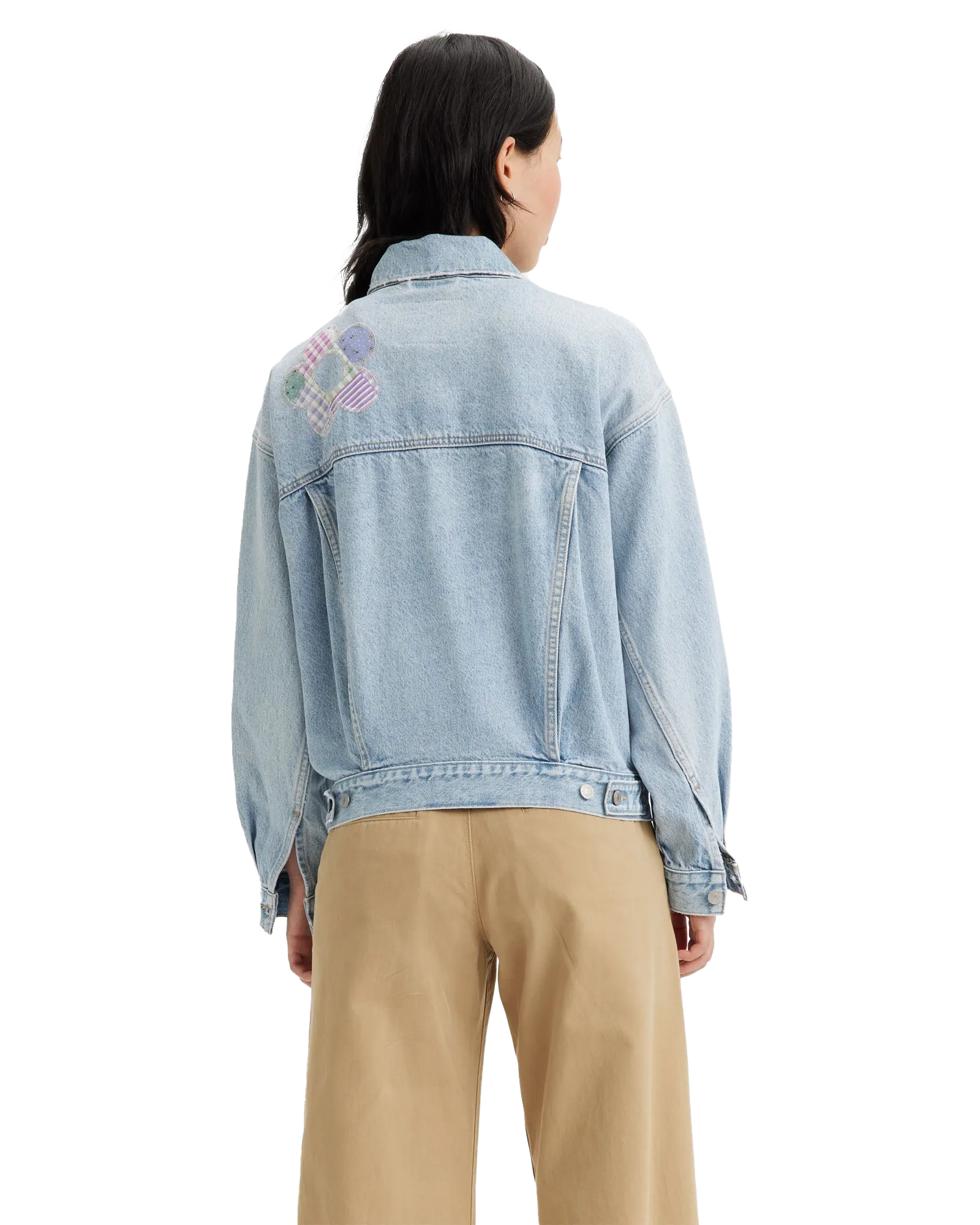 90s Trucker Jacket in Fresh As A Daisy
