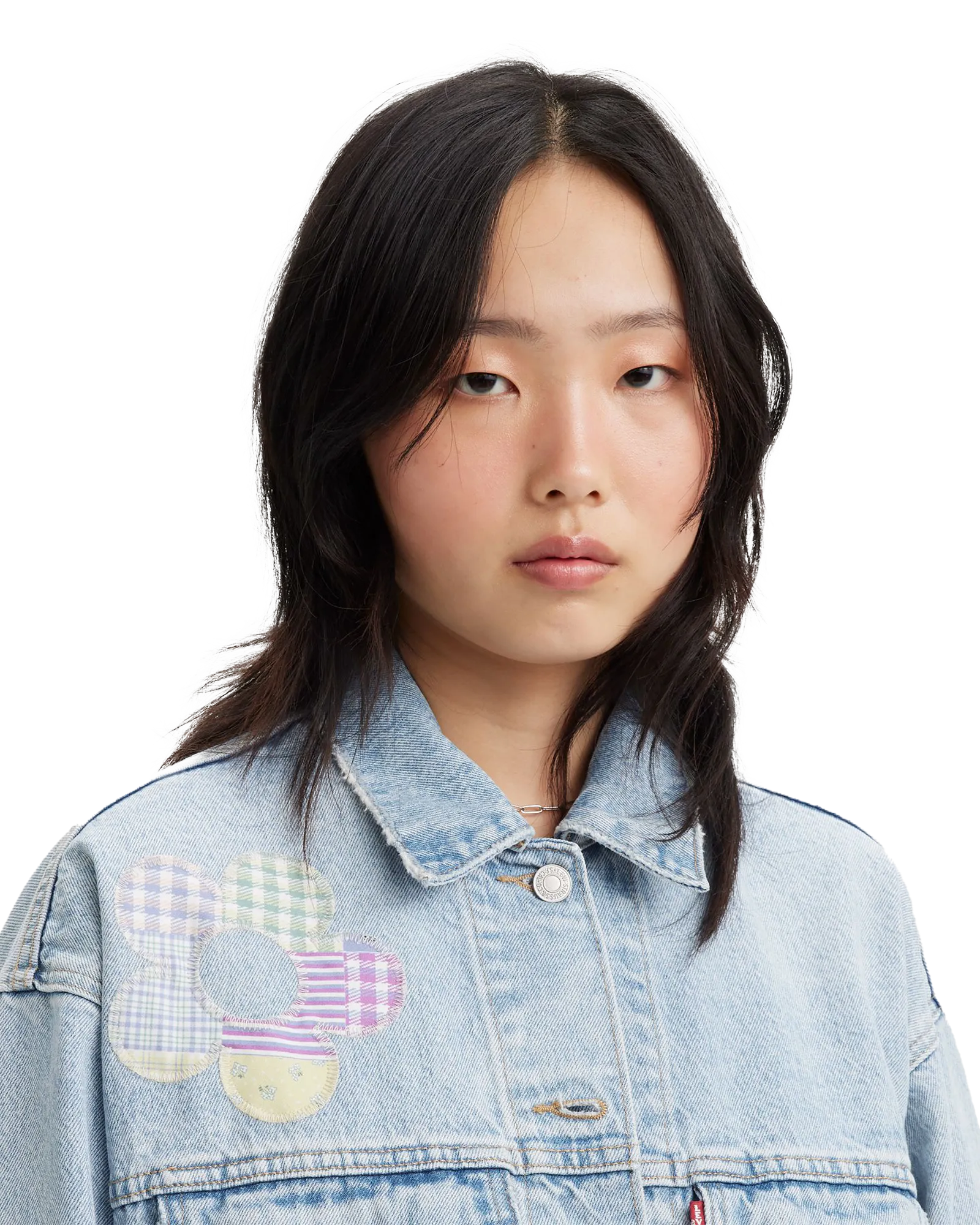 90s Trucker Jacket in Fresh As A Daisy
