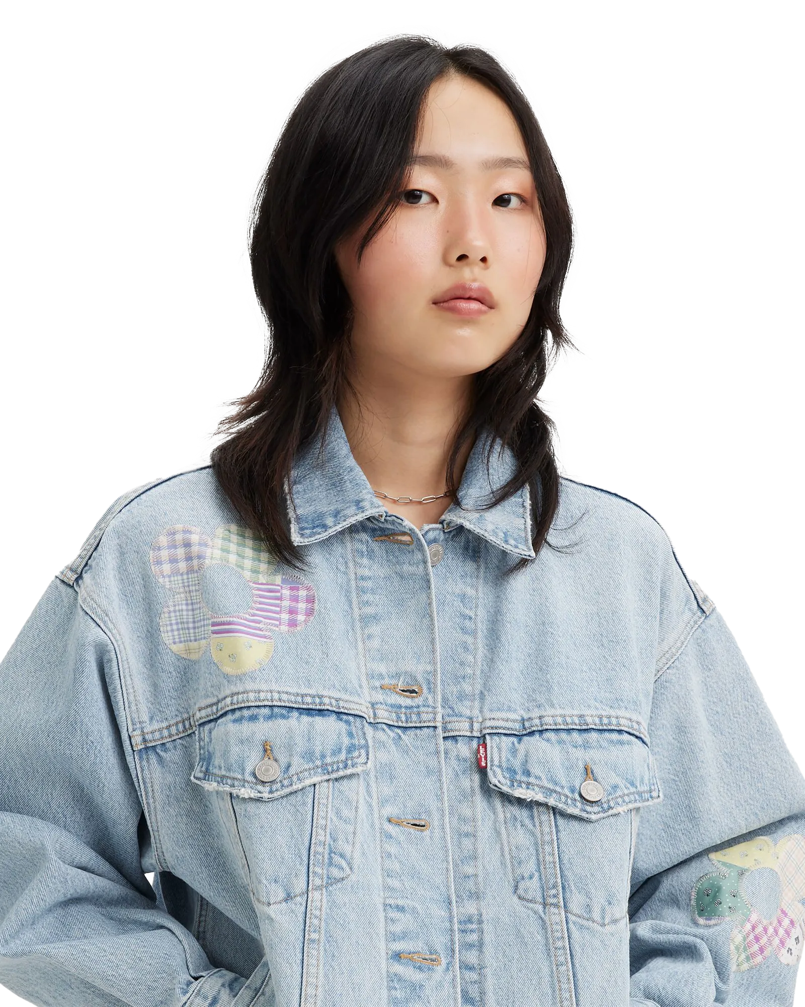 90s Trucker Jacket in Fresh As A Daisy