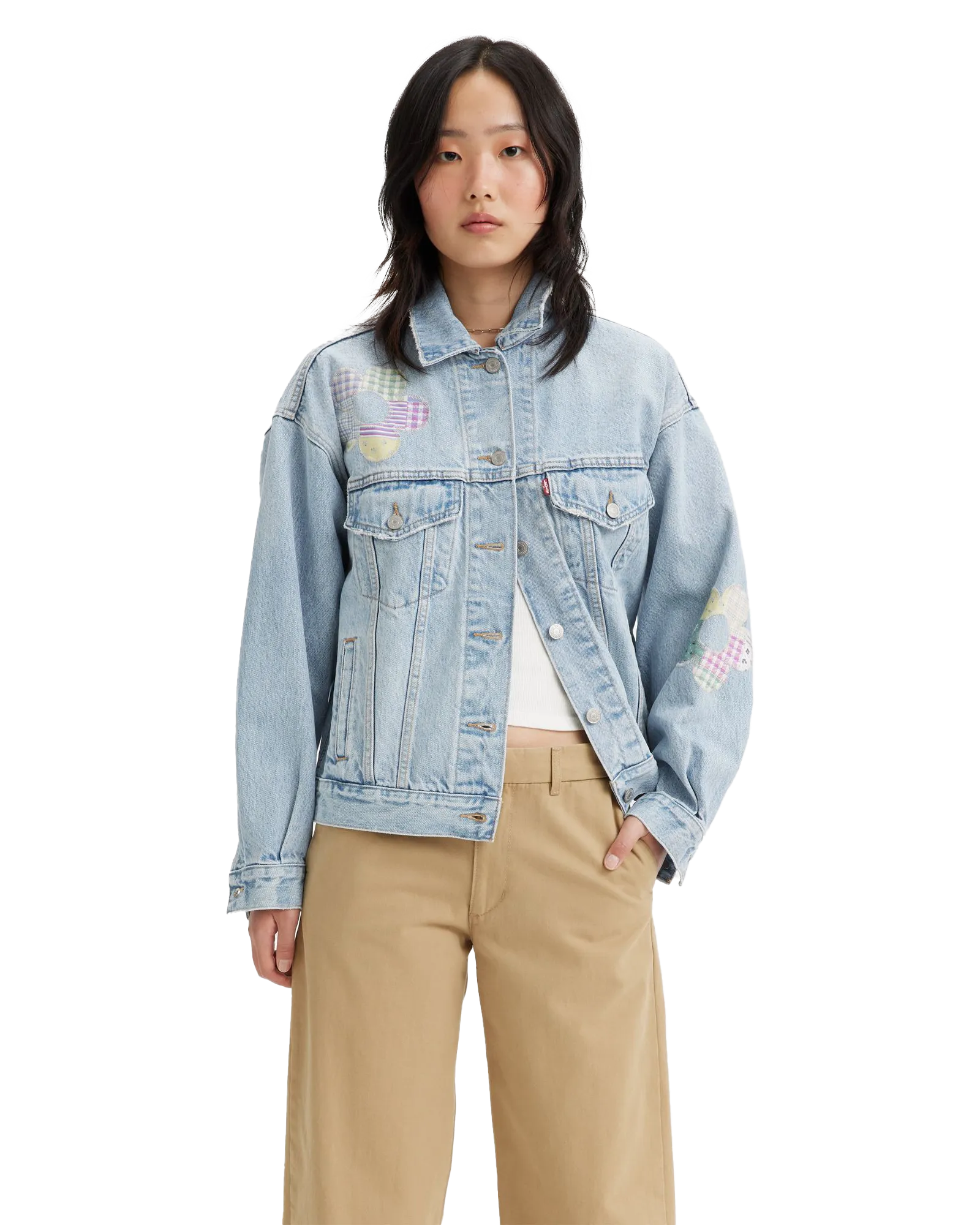 90s Trucker Jacket in Fresh As A Daisy