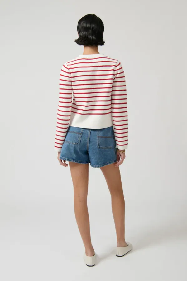 Amelia Cardigan Red
