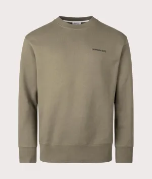 Arne Relaxed Organic Logo Sweatshirt