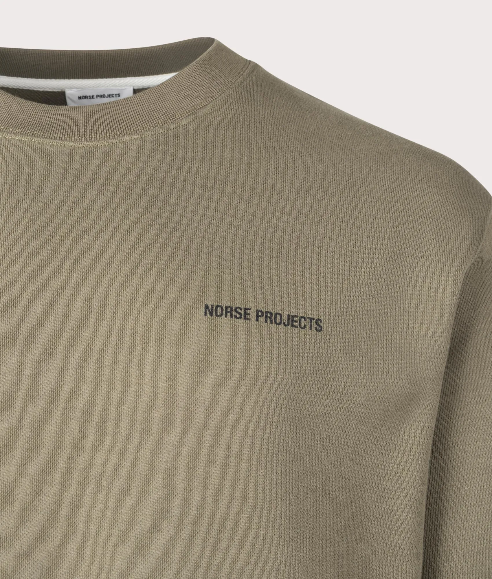 Arne Relaxed Organic Logo Sweatshirt