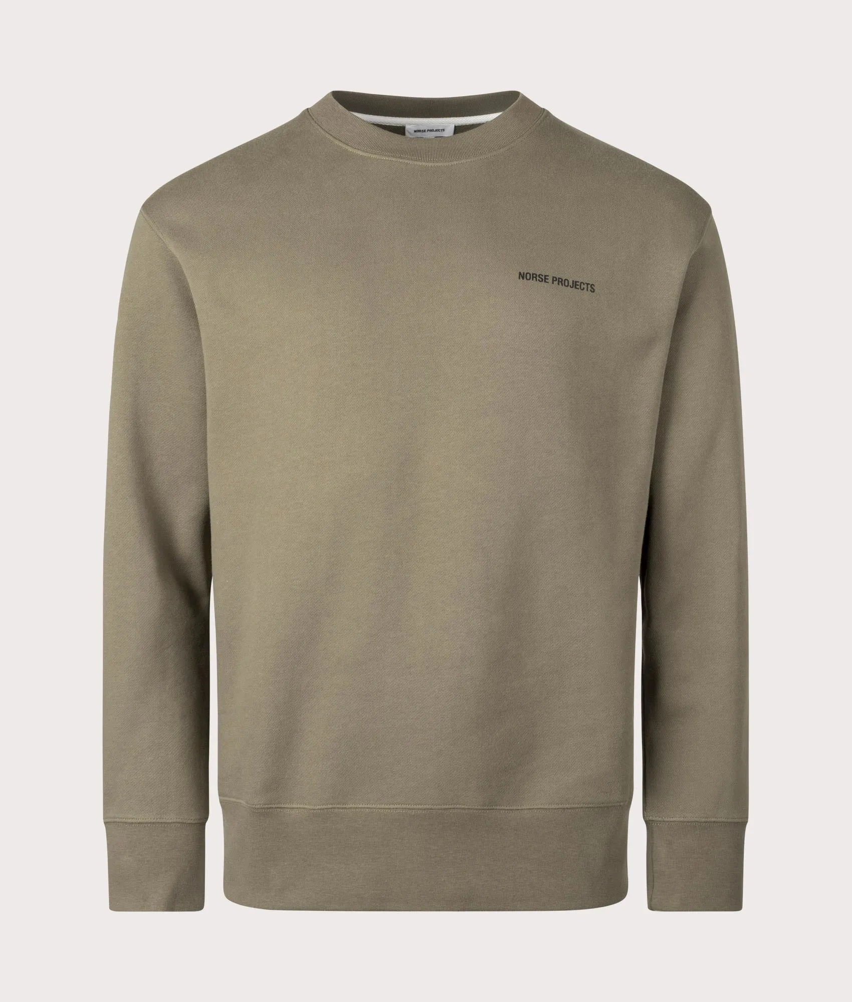 Arne Relaxed Organic Logo Sweatshirt