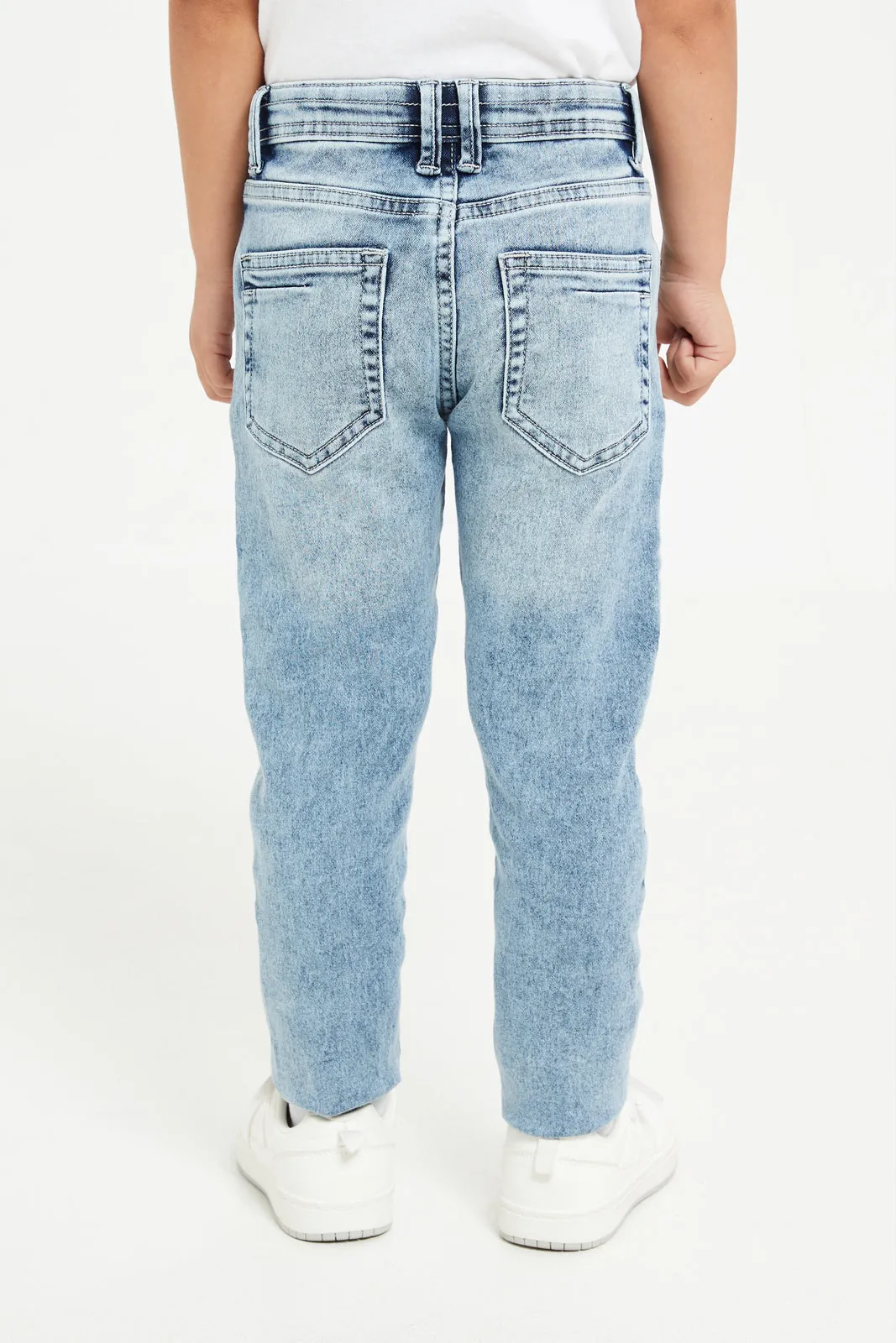 Boys Blue Slim Fit Jeans
