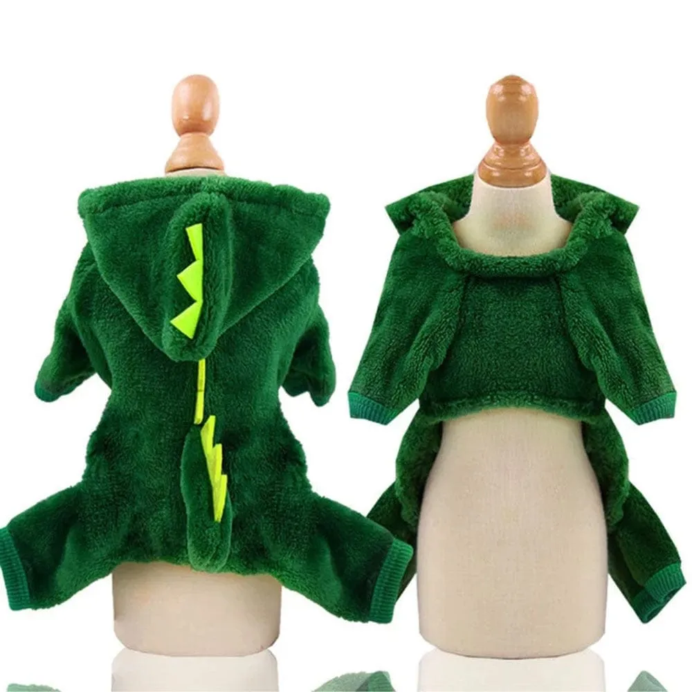 Cat Cozy Coat Dinosaur Costume