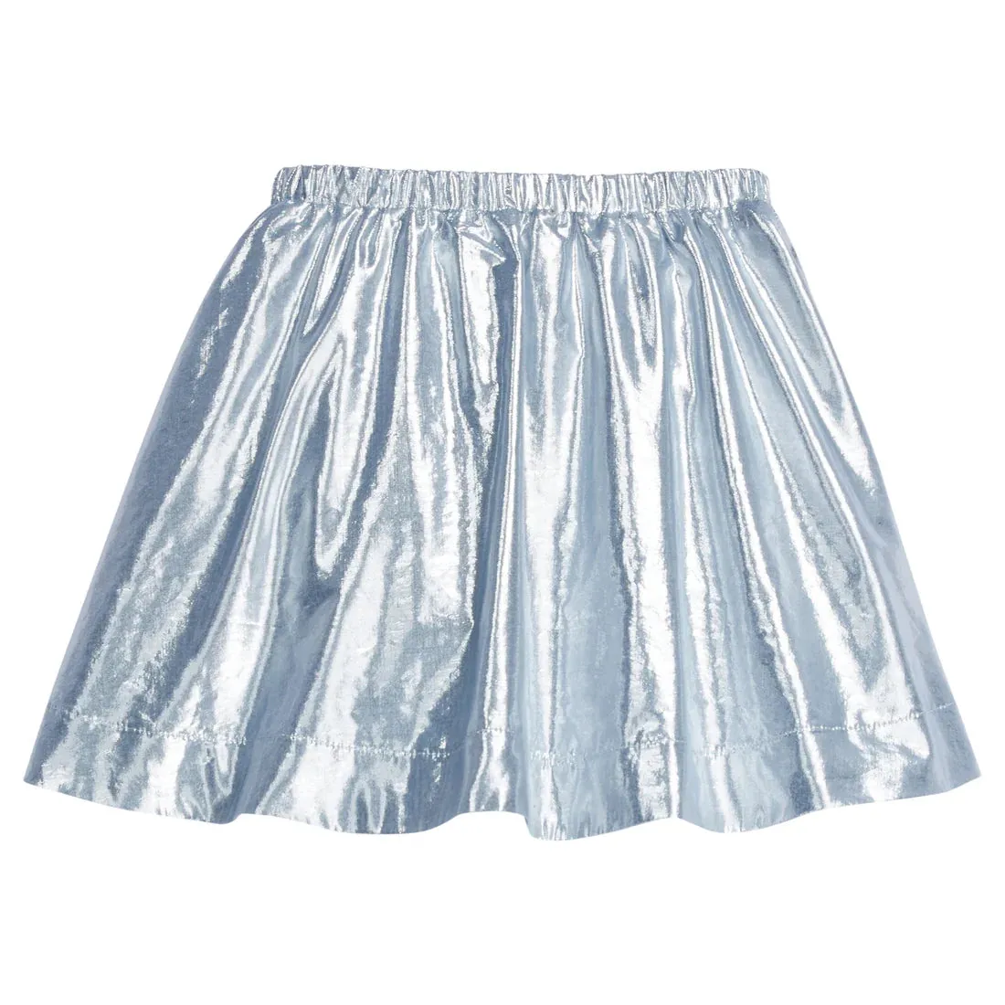 Circle Skort, Icicle Metallic