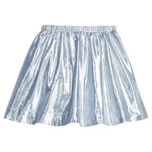 Circle Skort, Icicle Metallic