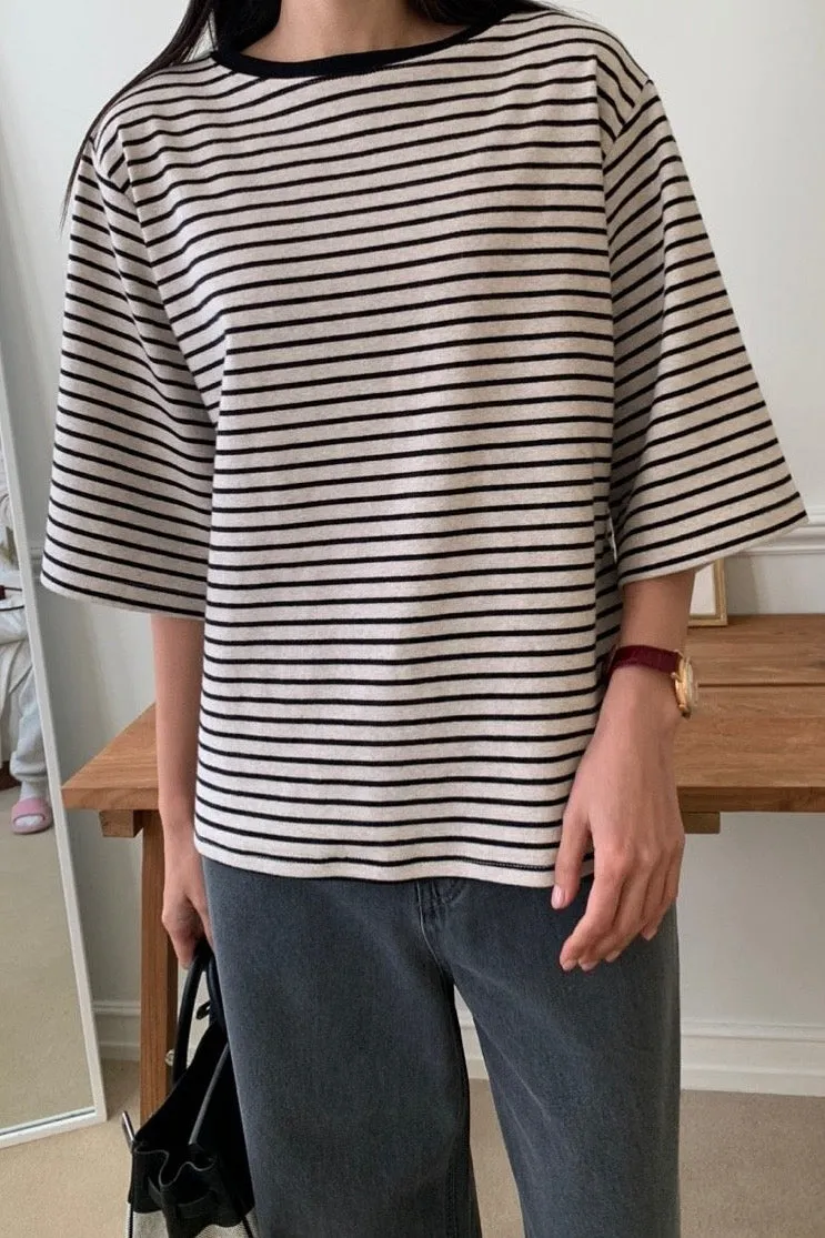 Classic Breton Stripe Top
