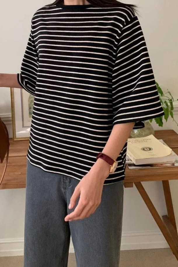 Classic Breton Stripe Top
