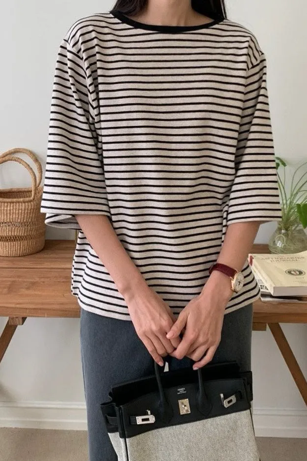 Classic Breton Stripe Top