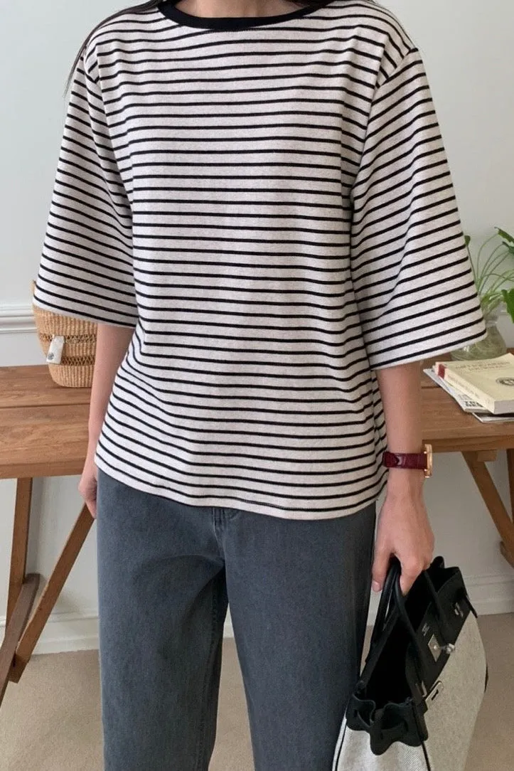 Classic Breton Stripe Top