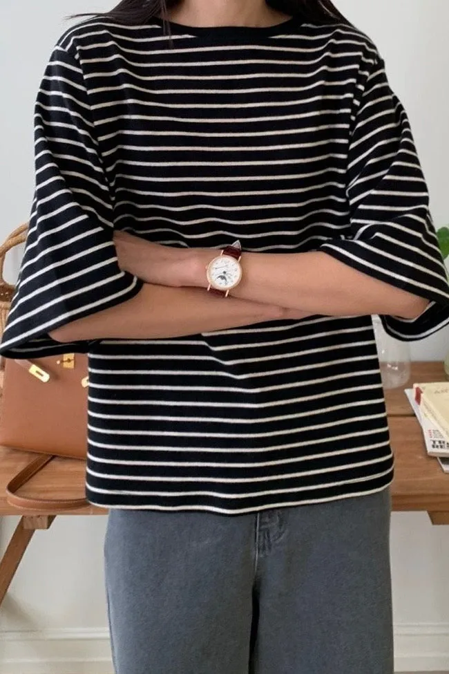 Classic Breton Stripe Top