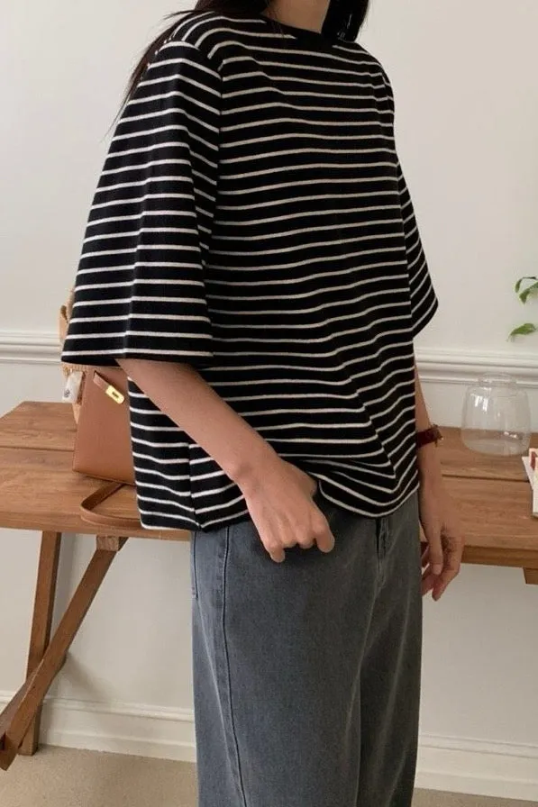 Classic Breton Stripe Top
