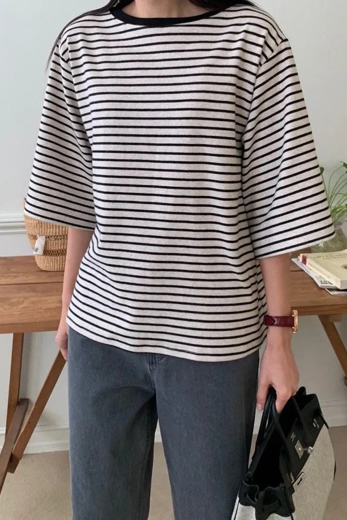 Classic Breton Stripe Top
