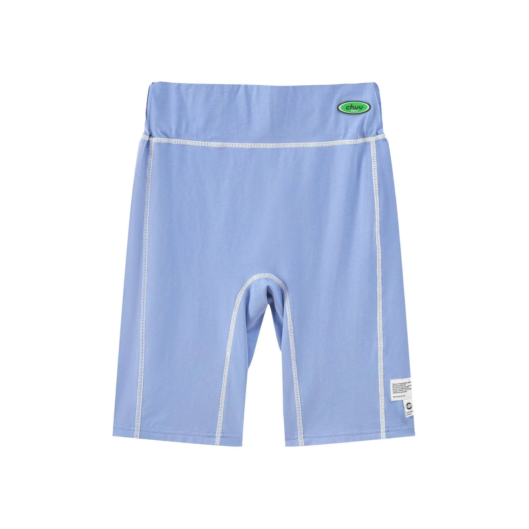 Color Matching Line Bermuda Shorts