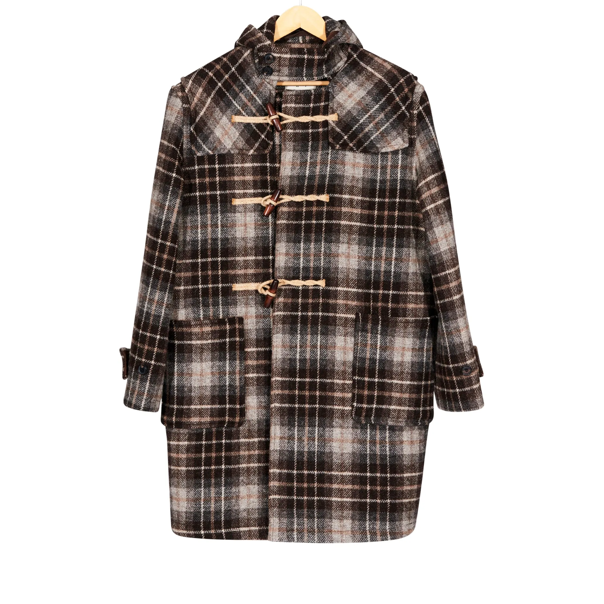De Bonne Facture x Gloverall Collaboration Duffle Coat Heavy Sonsie Tweed