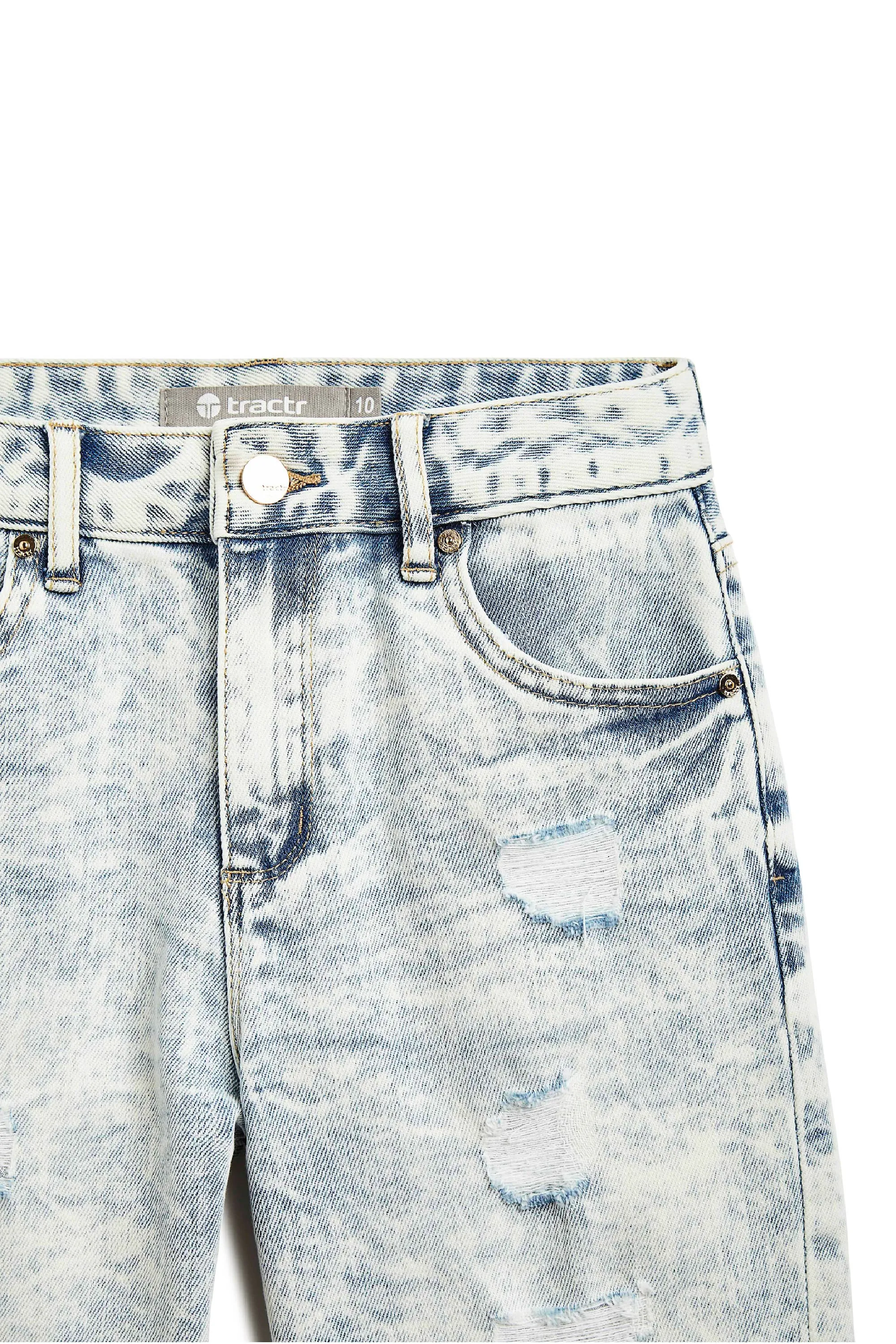 Destructed Bermuda Short
