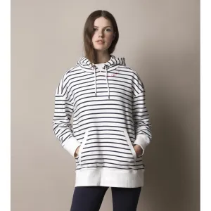 Hailey Sweatshirt - Pearl/SR Navy