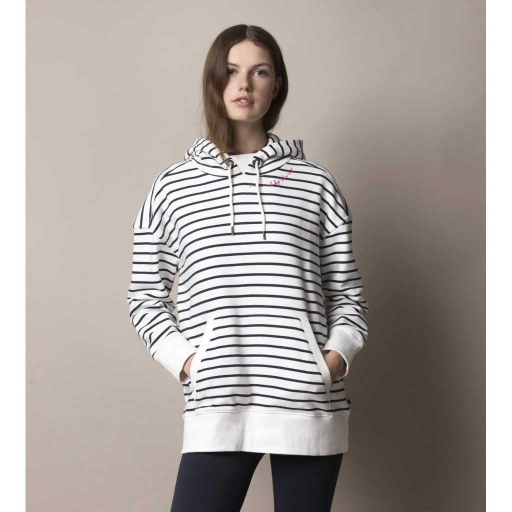 Hailey Sweatshirt - Pearl/SR Navy