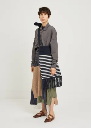 Handcrafted Breton Stripe Bag