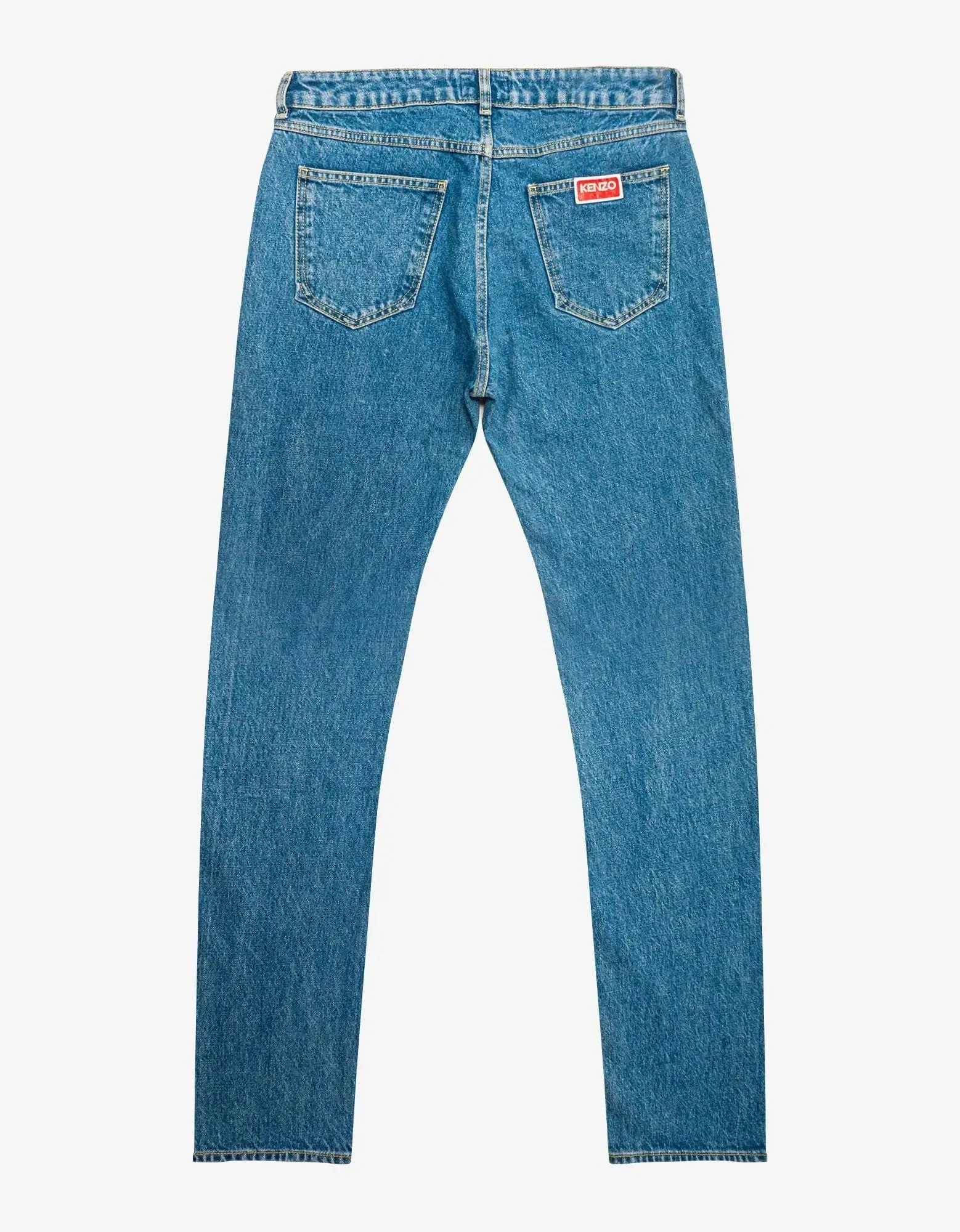 Kenzo Light Blue Bara Slim Fit Jeans