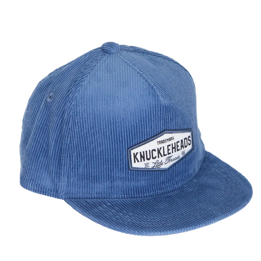 Parker Blue Corduroy Trucker Hat