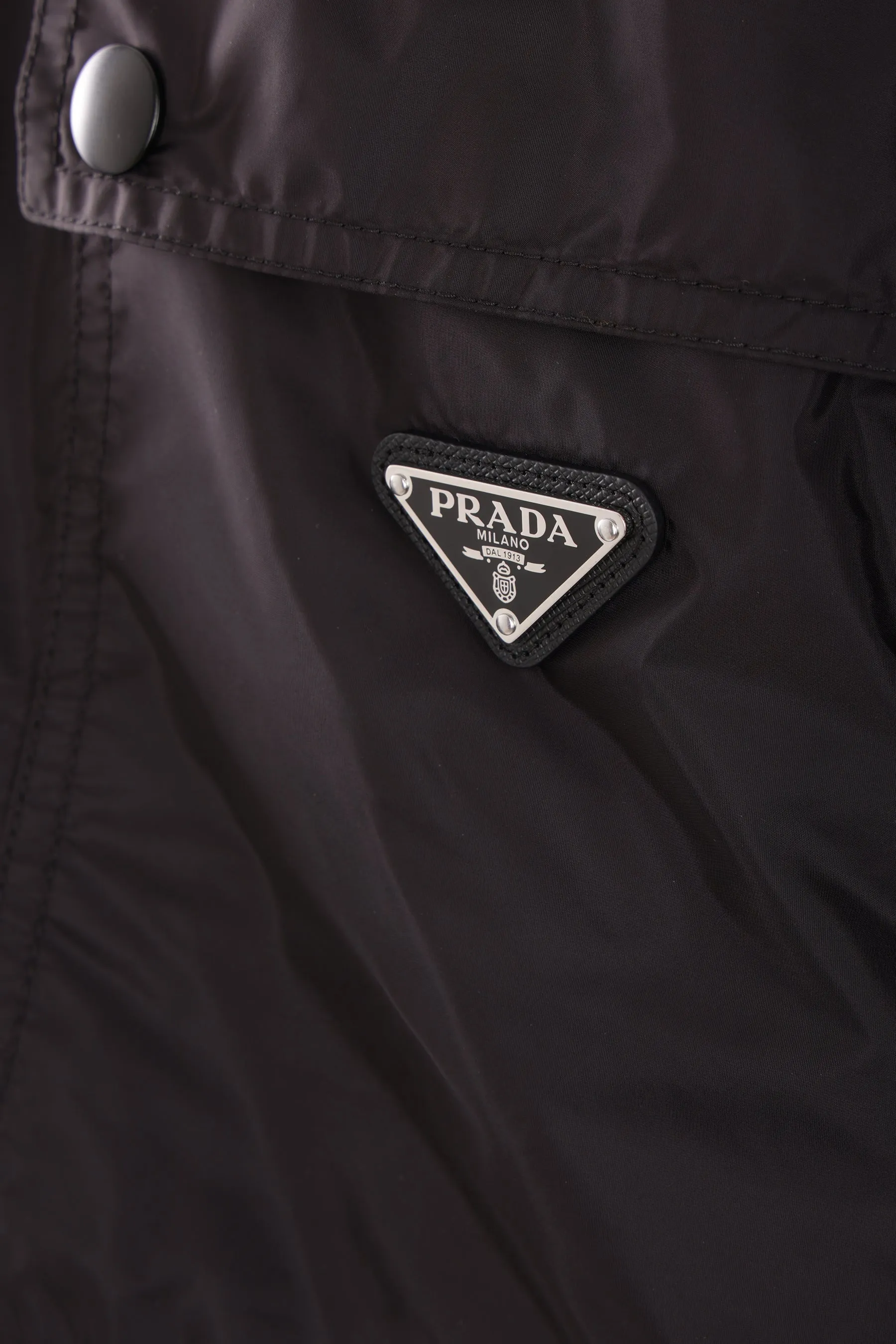 Re-nylon Zip-Front Utility Jacket
