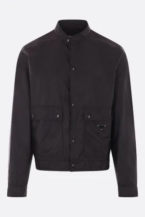 Re-nylon Zip-Front Utility Jacket