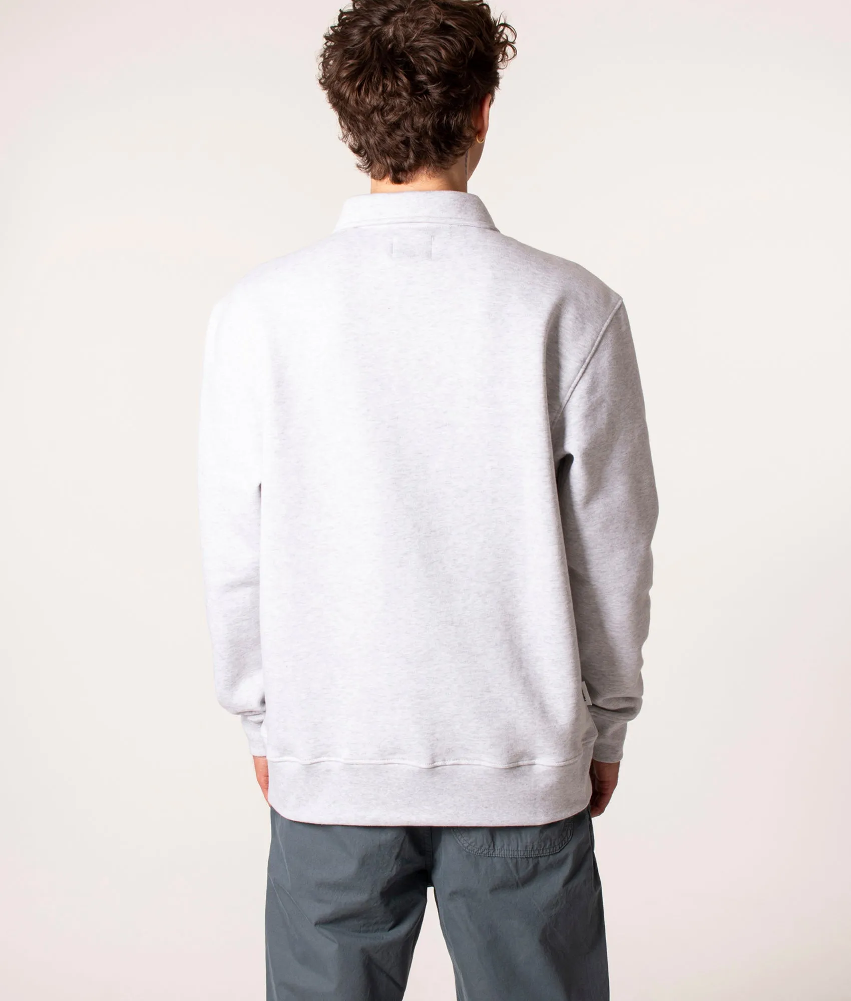 Relaxed Fit Quarter Zip Moritz Sweatshirt