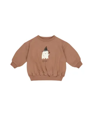 Relaxed fleece sweatshirt || Boo