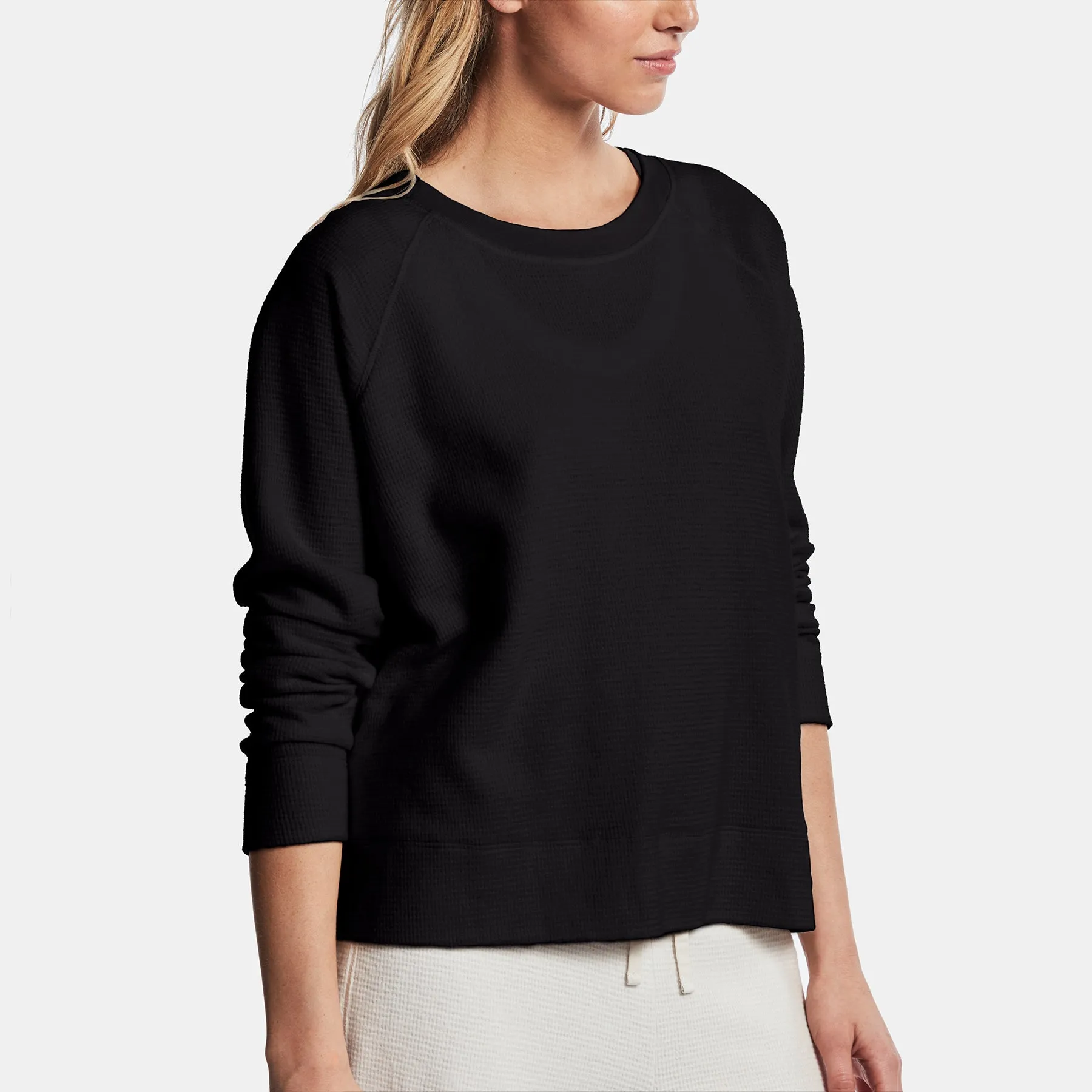Relaxed Sweatshirt - Black