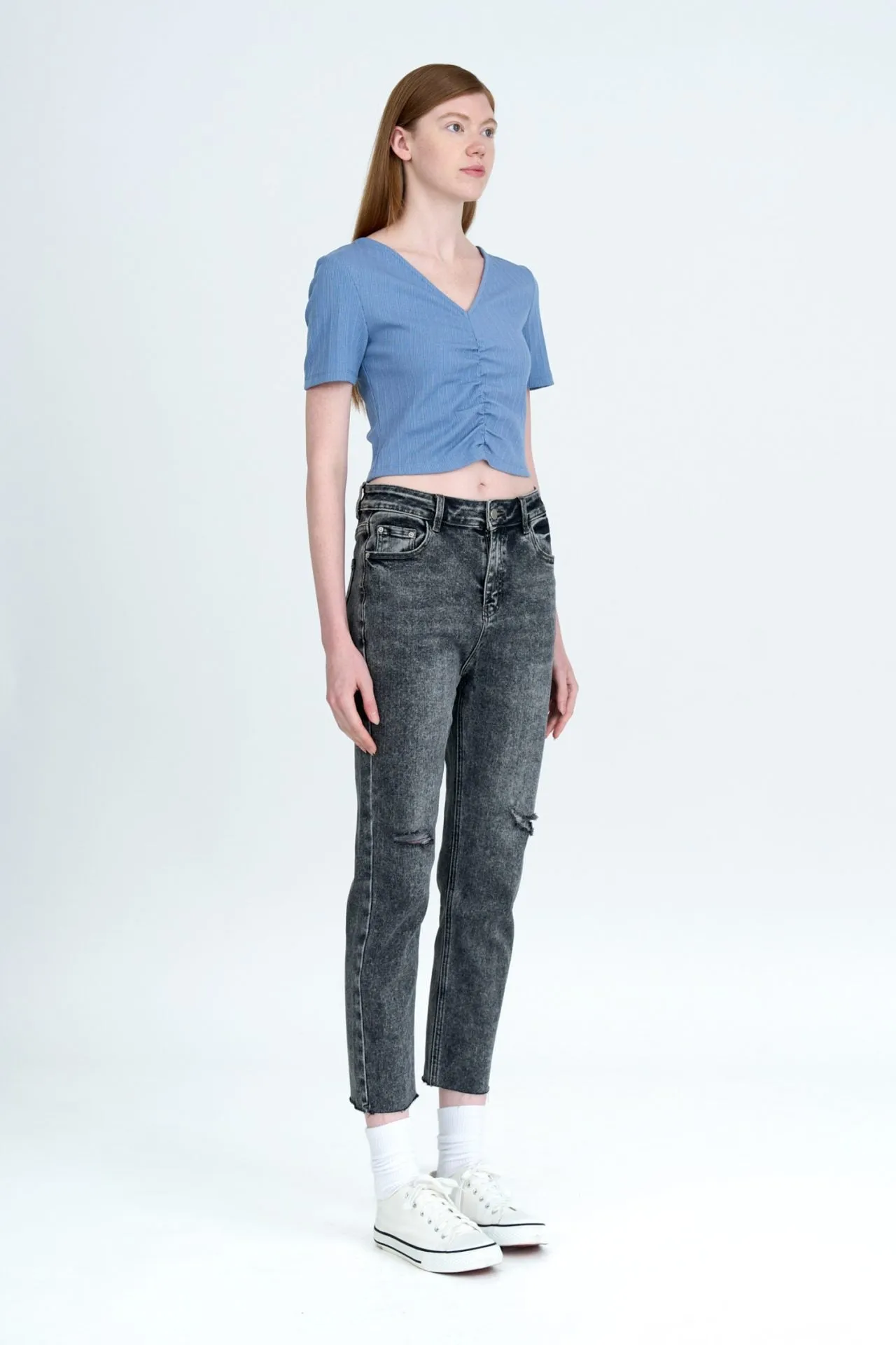 Ripped Slim Fit Jeans