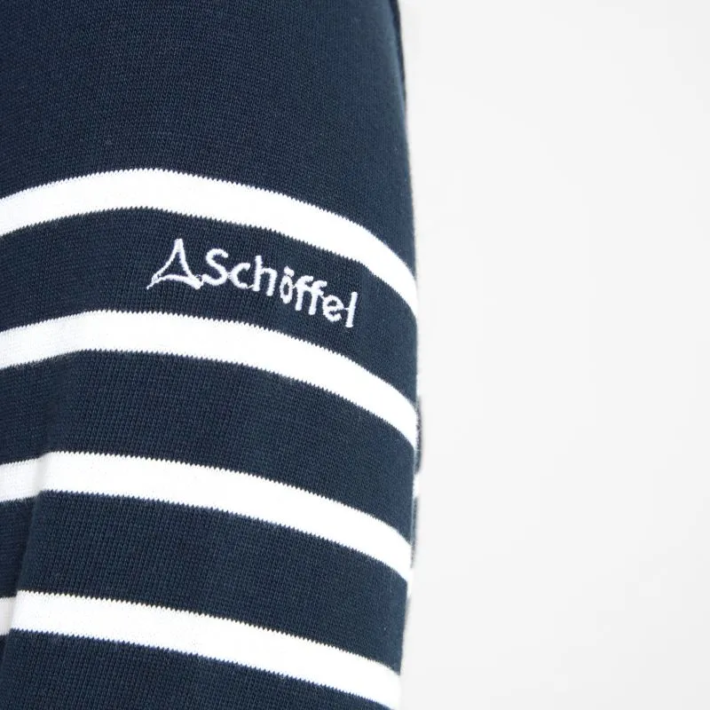 Schoffel Beauport Ladies Top - Navy Stripe