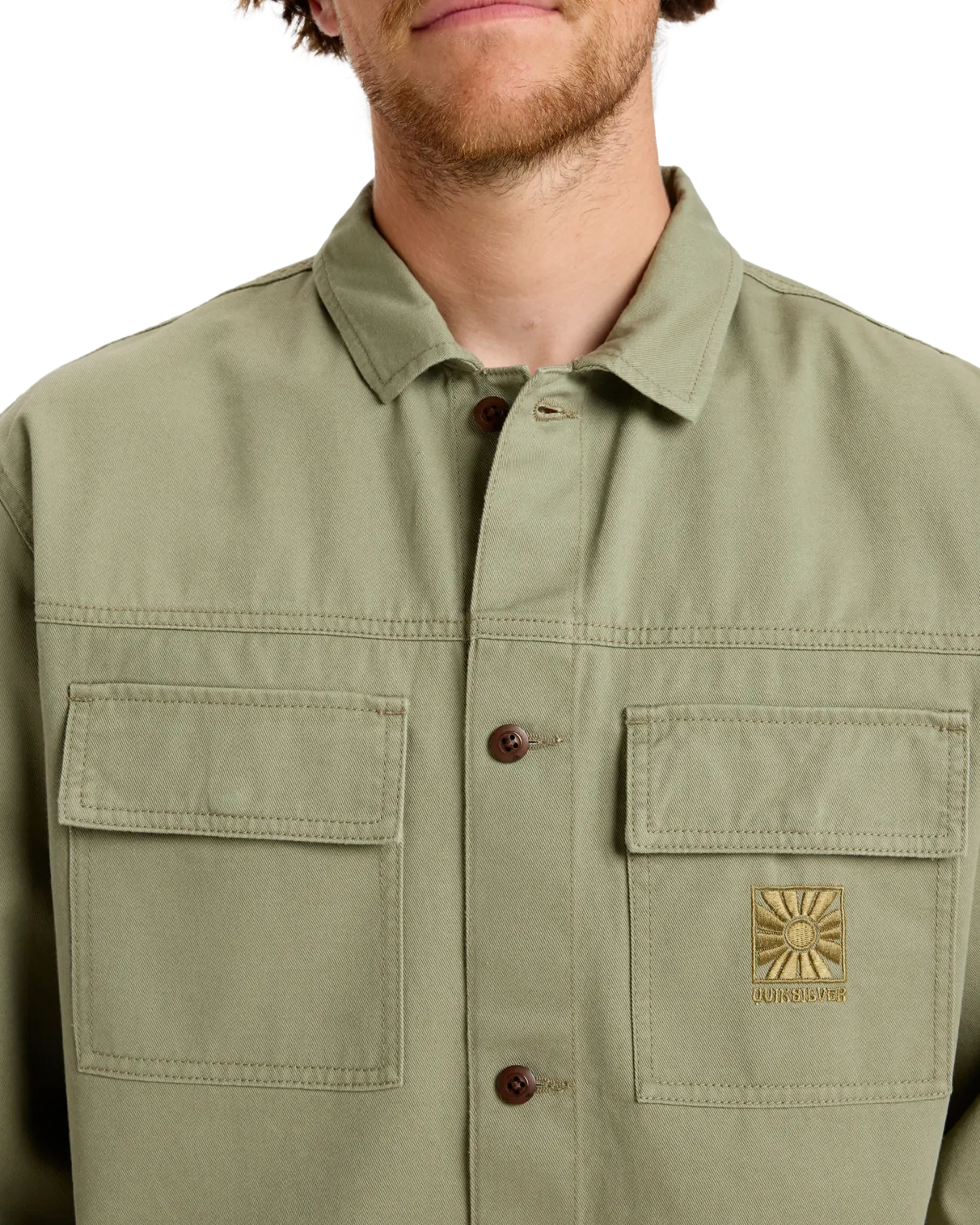 Skyfall Overshirt in Aloe