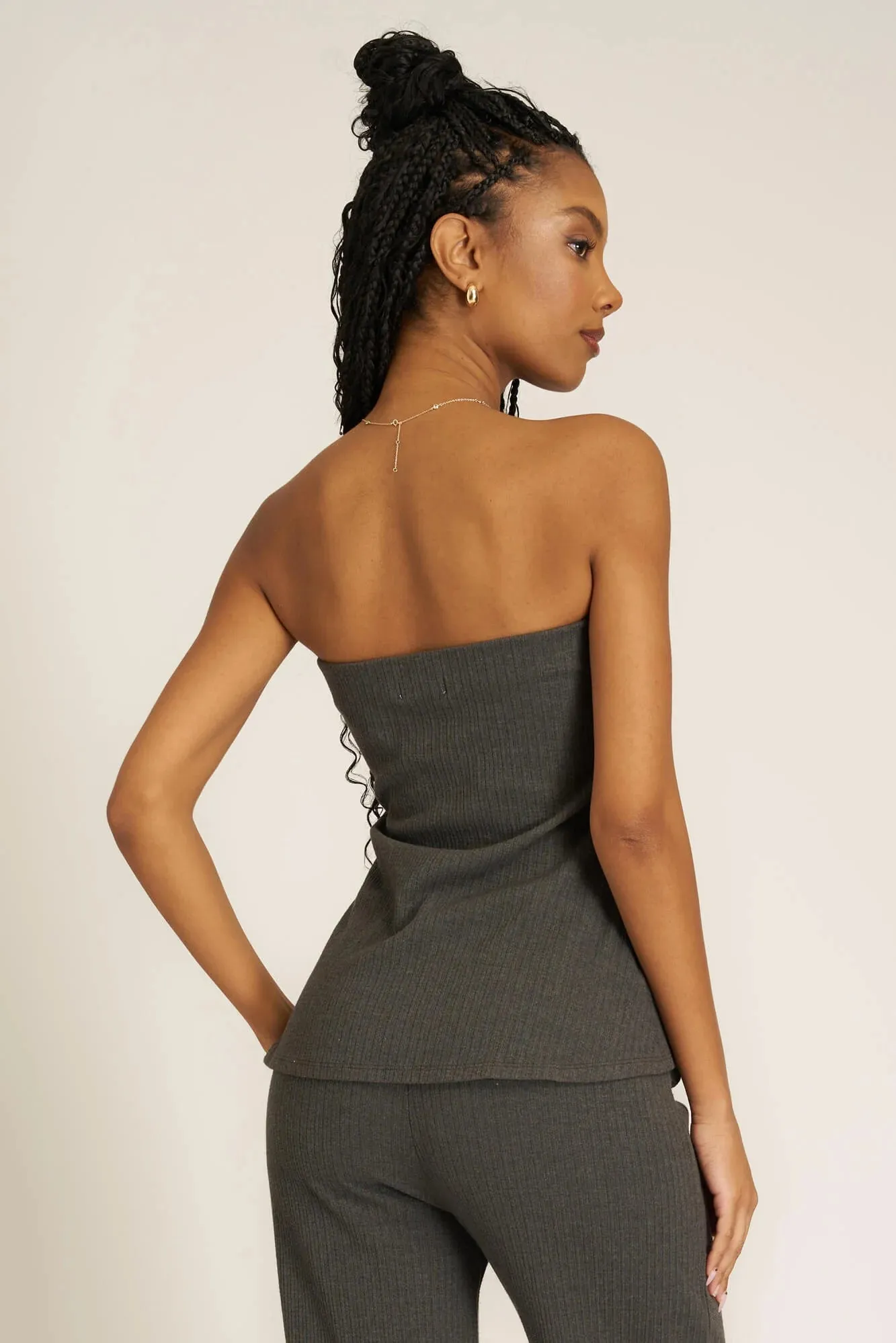 Tempted Pointelle Tube Top - FINAL SALE