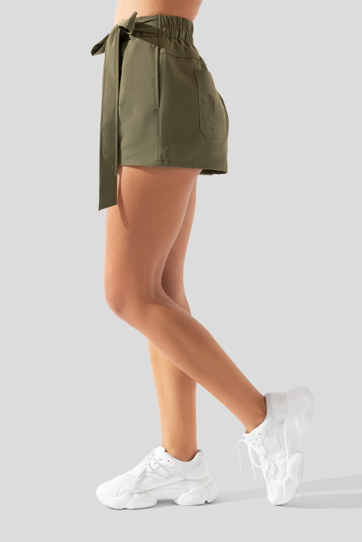 That's a Wrap Skort - Dark Olive