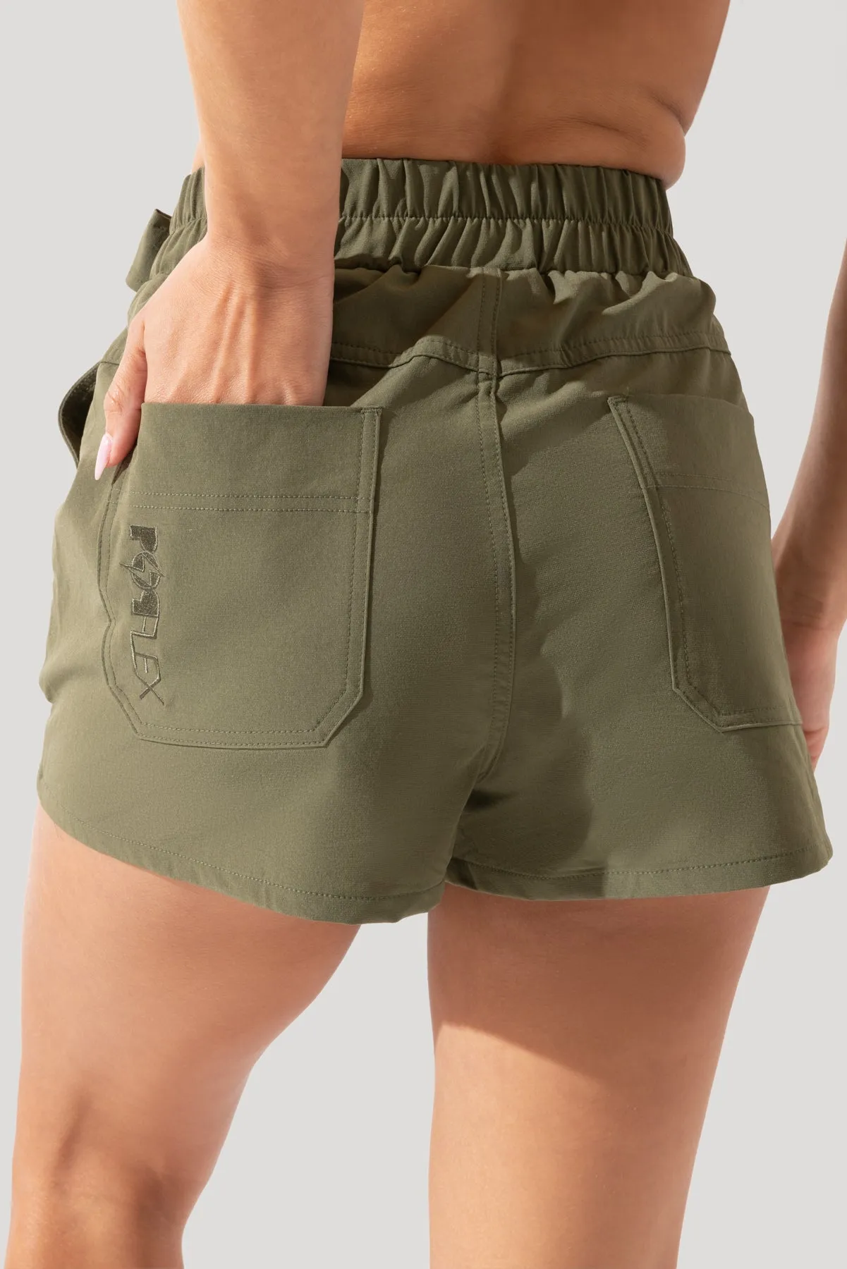 That's a Wrap Skort - Dark Olive