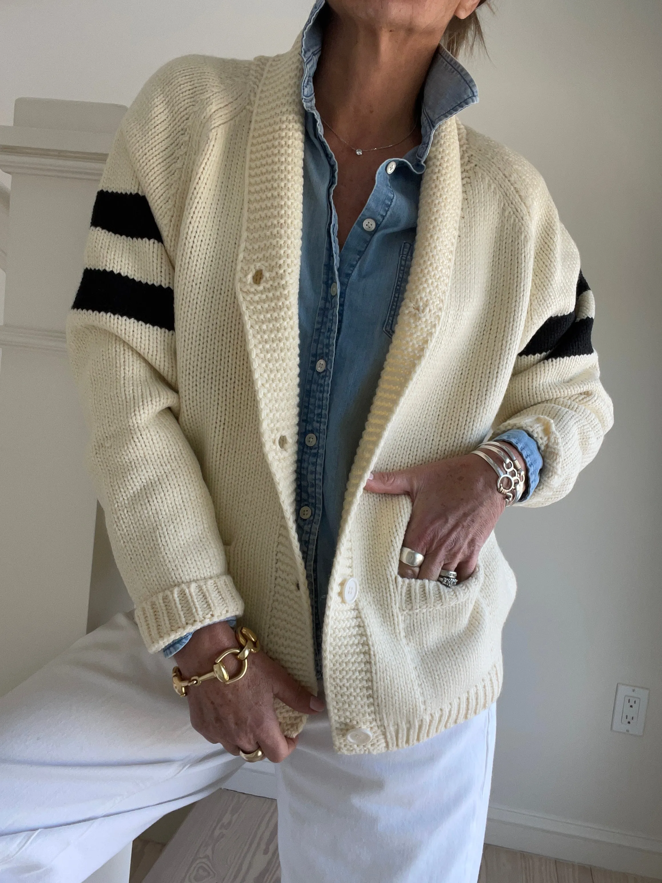 Varsity Cardigan I'm Difficult