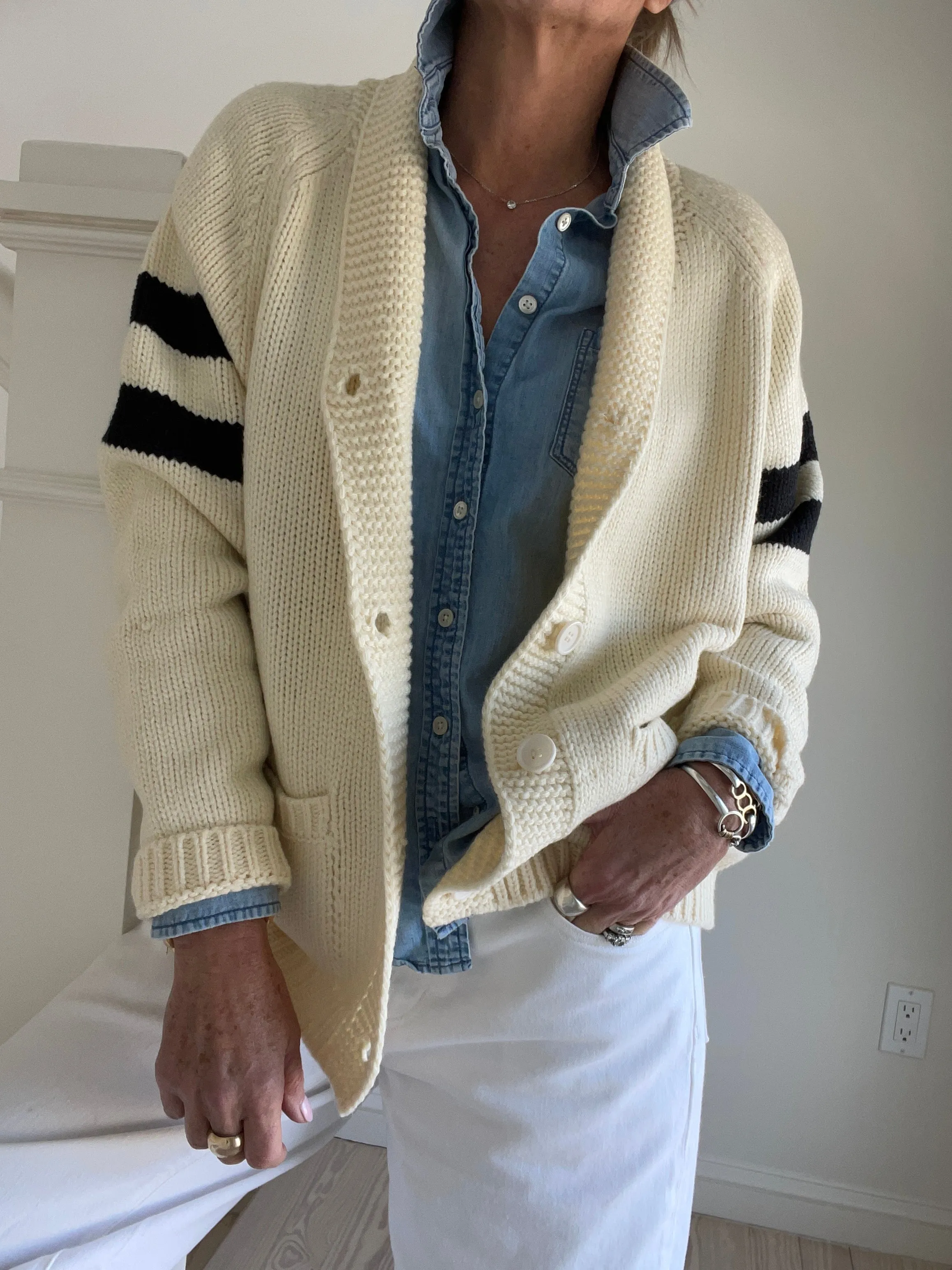 Varsity Cardigan I'm Difficult