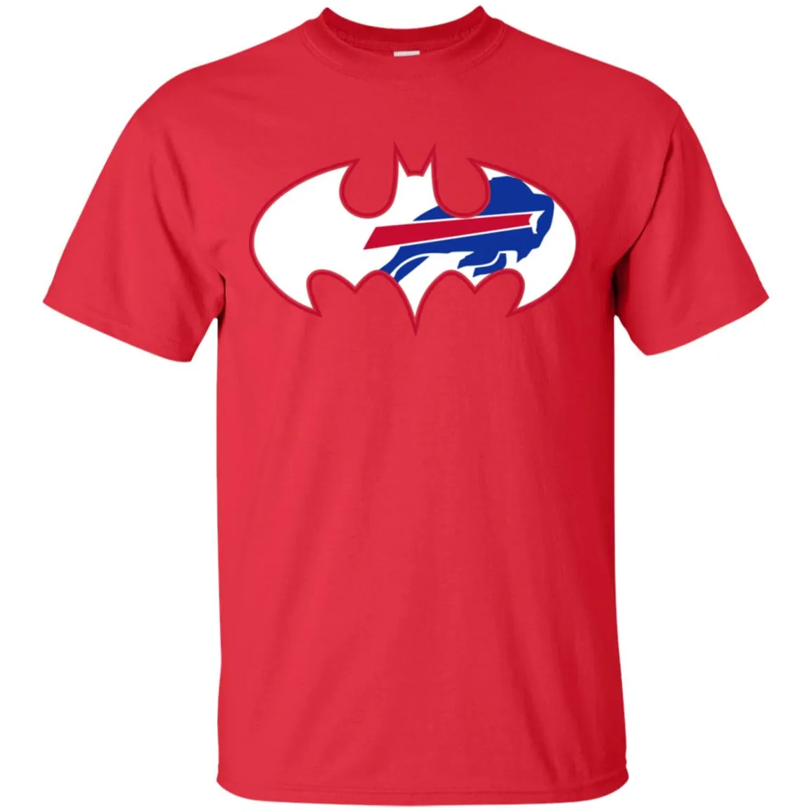 We Are The Buffalo Bills Batman Nfl Mashup Men Cotton T-Shirt