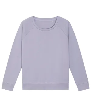 Womens Stella Dazzler relaxed fit sweatshirt (STSW125) | Lavender