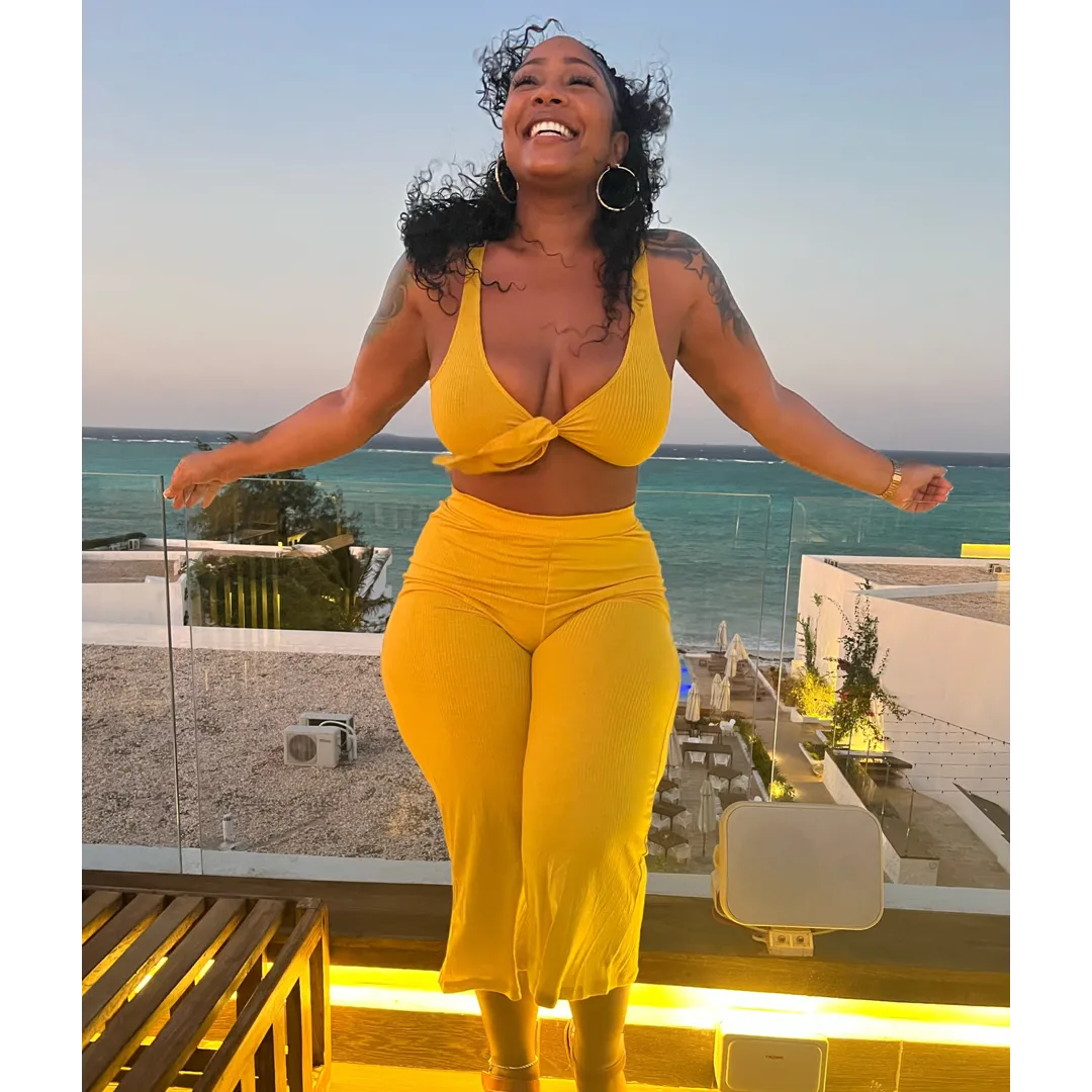 Zanzibar Baddie Matching set