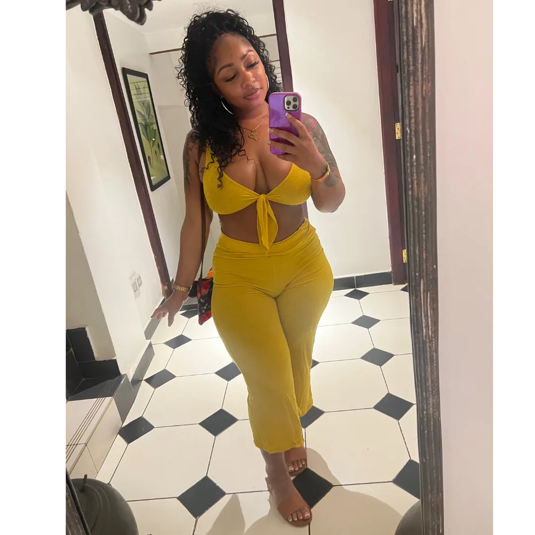 Zanzibar Baddie Matching set